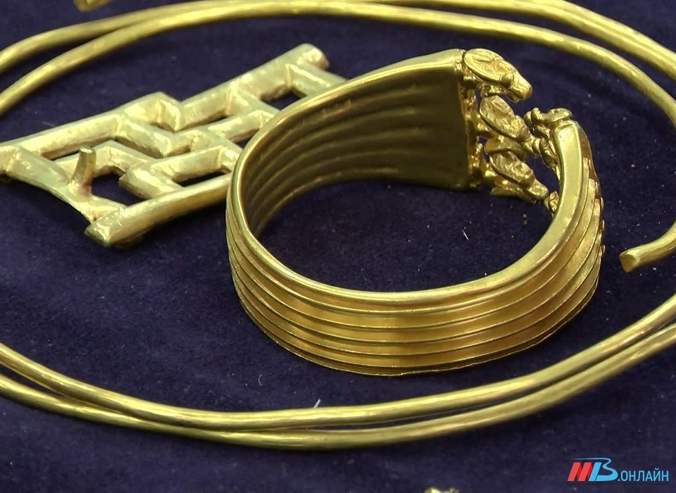 В Волгограде началась реставрация сарматского золота